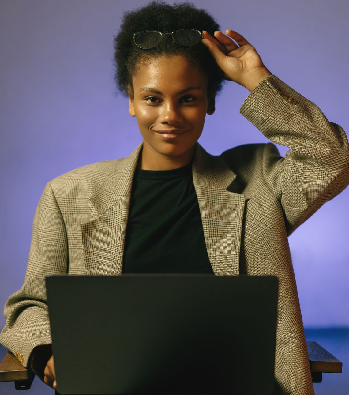 A BusinessNeeds consultant reviewing company documents